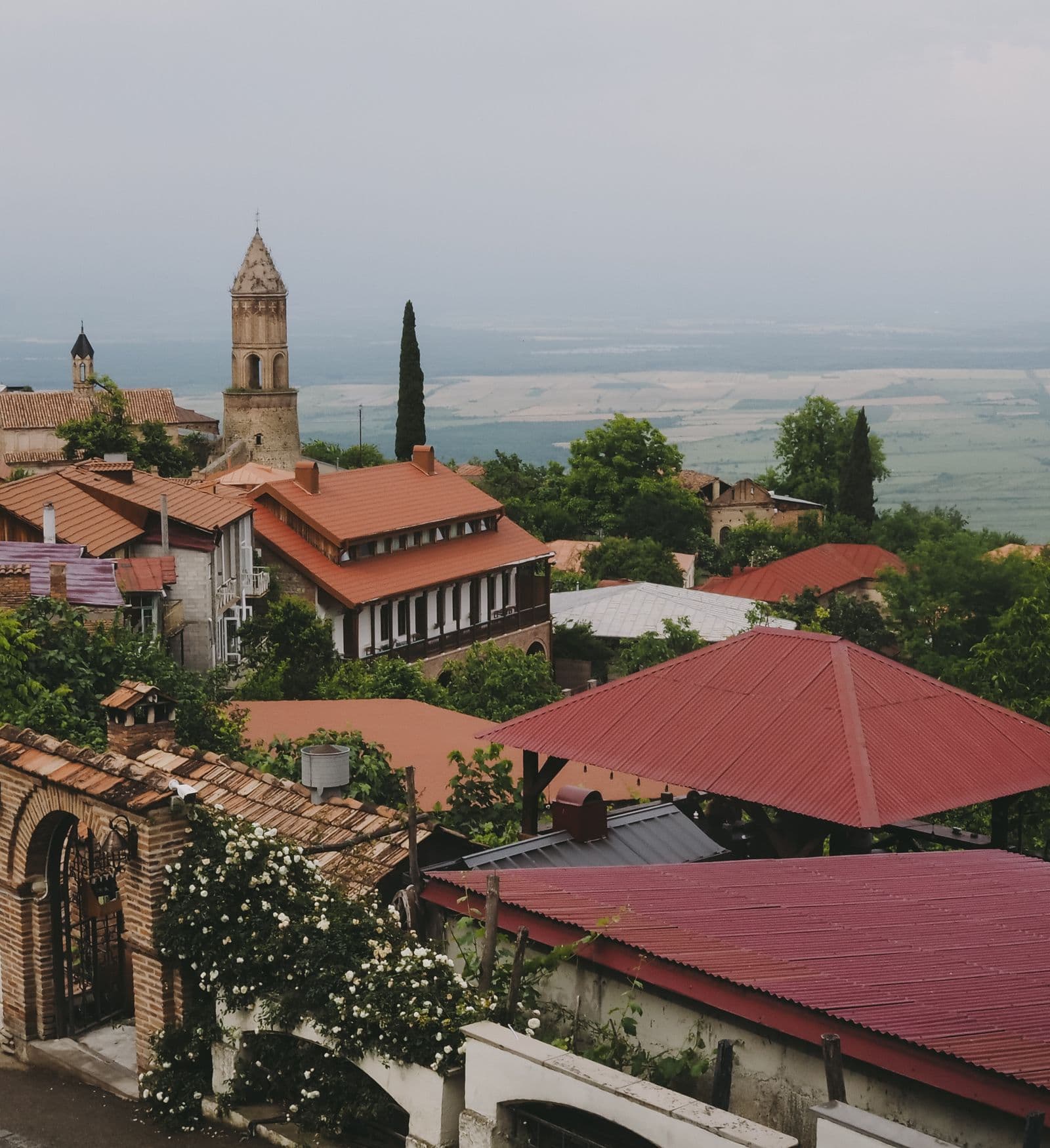 Sighnaghi hilltop town