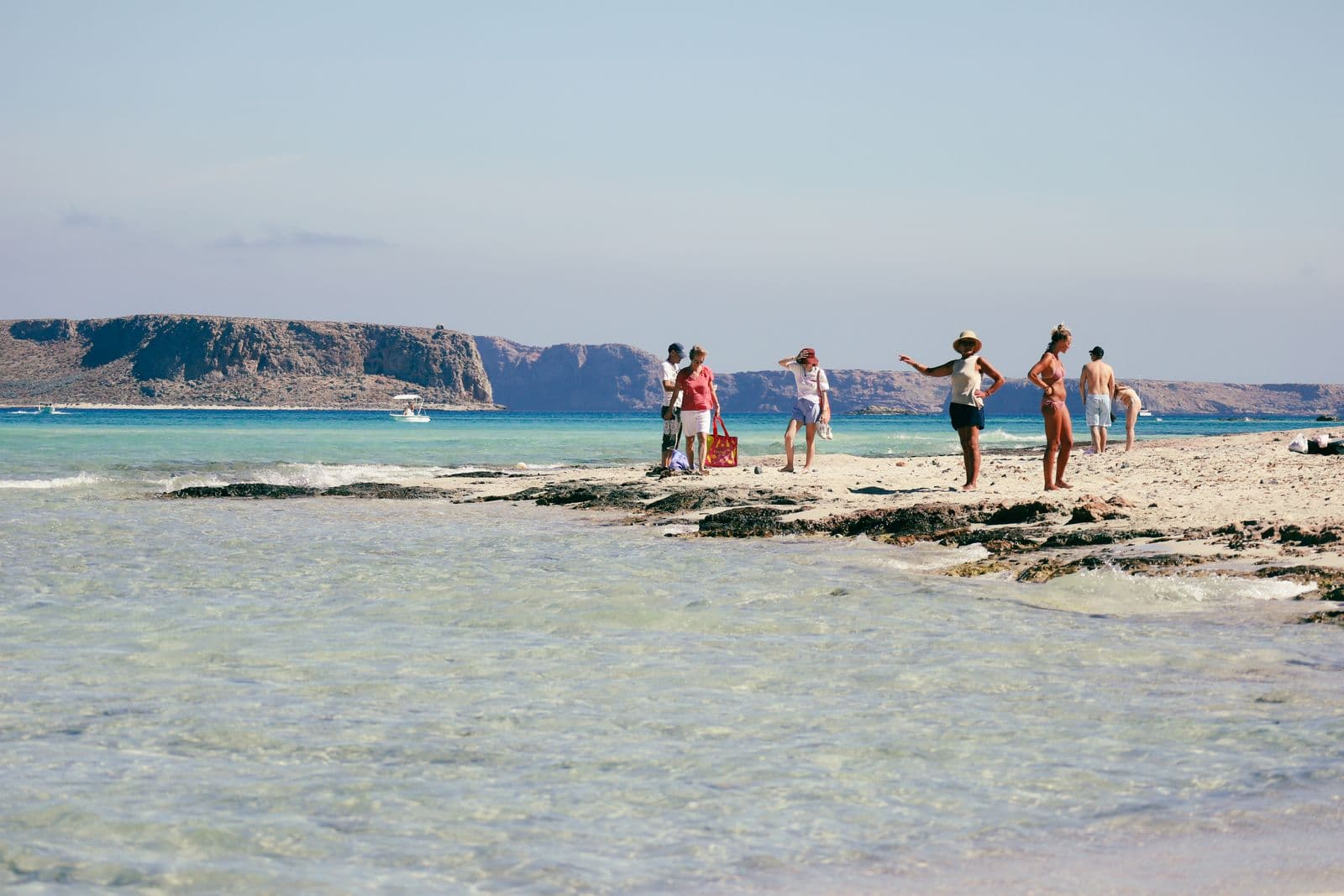 Balos lagoon