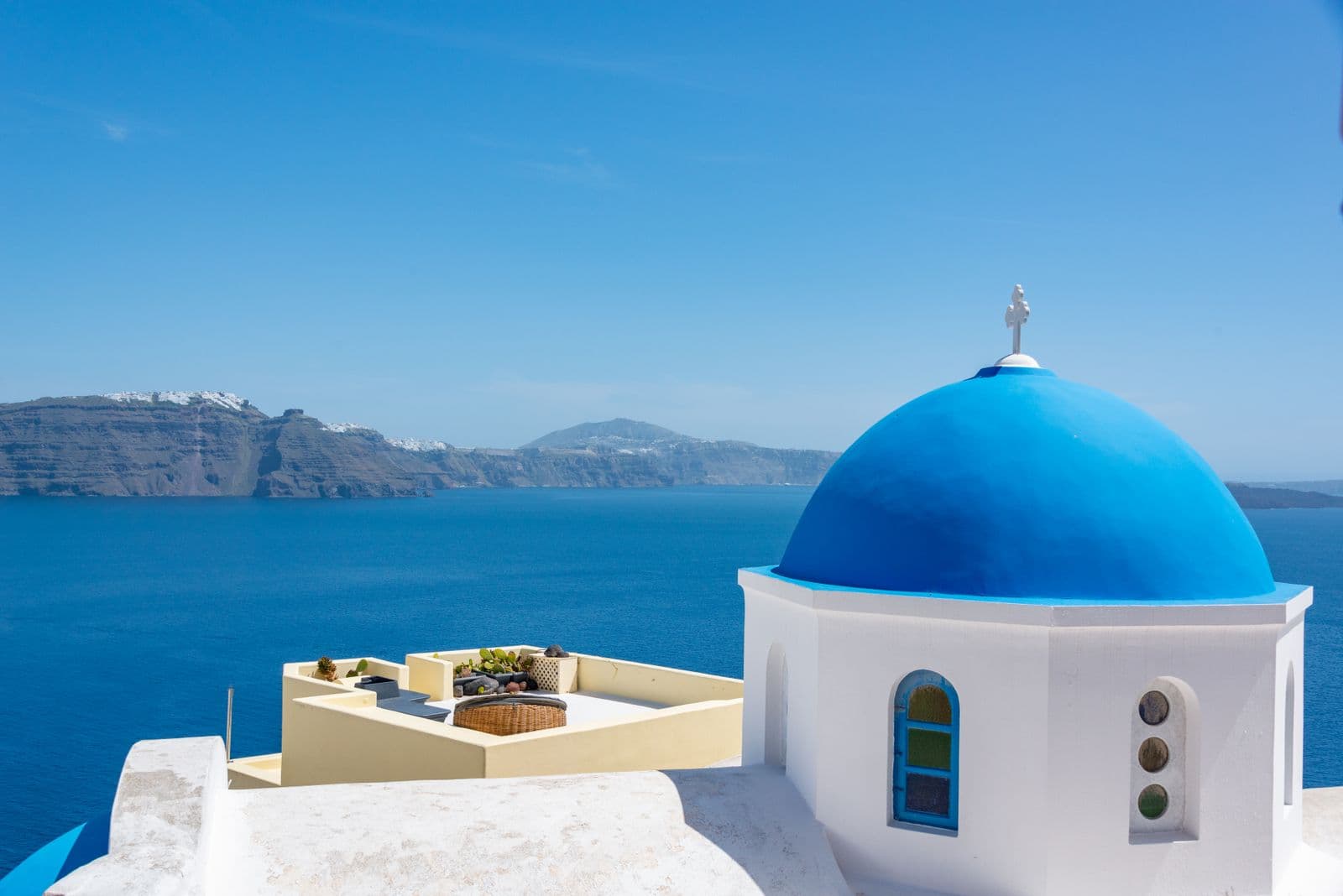 The wake of a Cycladic ferry between islands